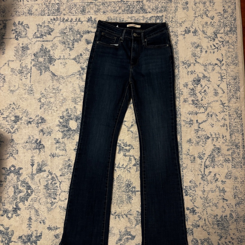 Levi's Women's Dark Blue Boot Cut Jeans